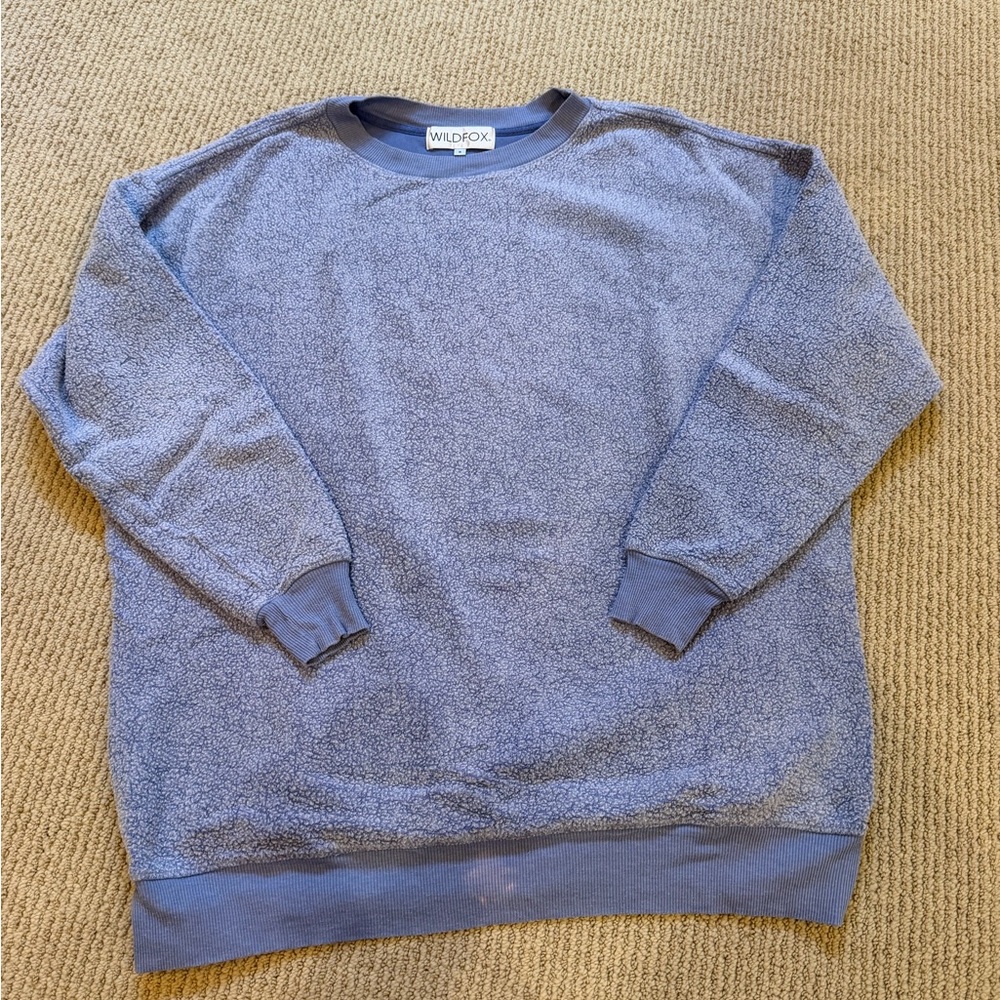 Wildfox Cozy Blue Sweatshirt